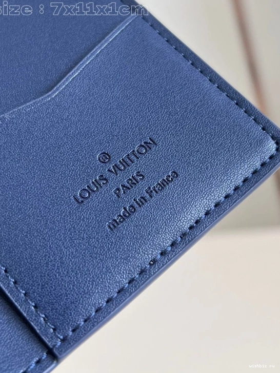 WIS LOUIS Organizer-7.5*11.1*1 cm VUITTON Pocket 0115